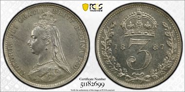 1887 3D S-3931 Jubilee Head N1
