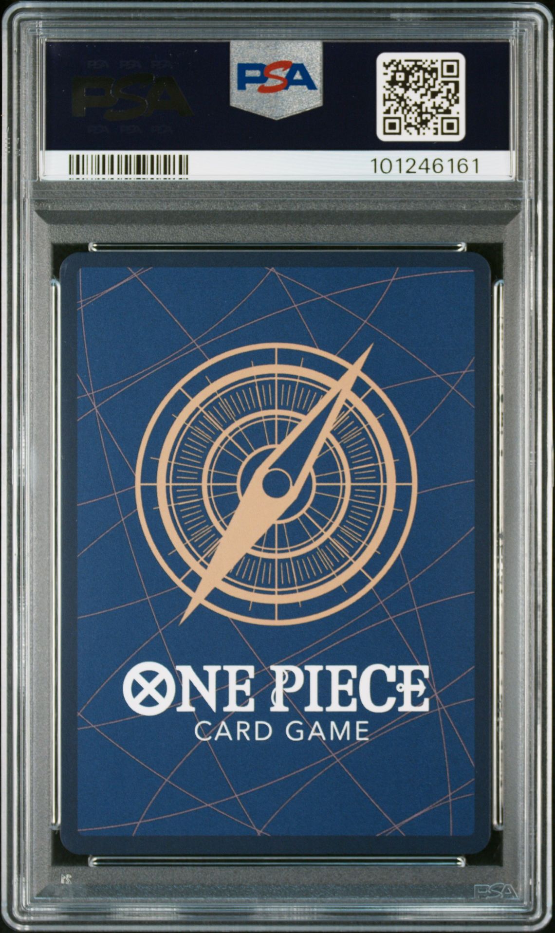 2024 One Piece Japanese Op10-Royal Blood Trafalgar Law #119 (Manga Alternate Art) Gem Mt 10 back