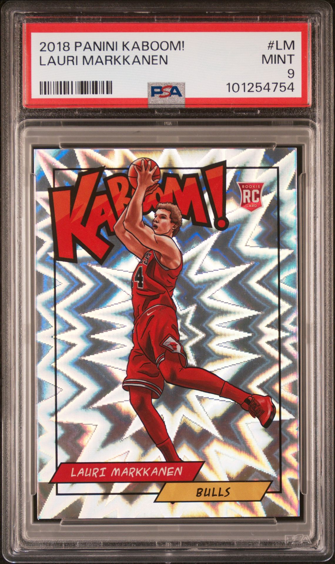 2018 Panini PANINI KABOOM! #LM Lauri Markkanen front