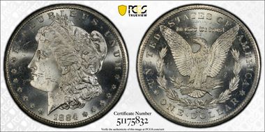 1884-CC $1 MS64