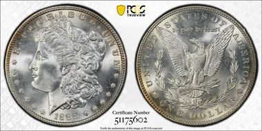 1888 $1 MS67