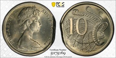 1966(L) 10C MS65