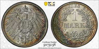 1915-A Mark J-17 MS67