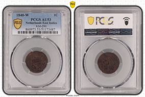 1840-W 1C KM-290 AU53BN