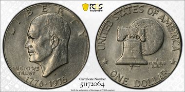 1976-D $1 Type 2 XF45