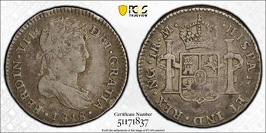 1818-NG M Real Calico-558 VF35