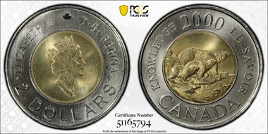 2000 $2 Path of Knowledge MS67