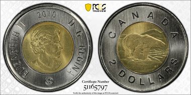 2010 $2 16 Serrations MS67