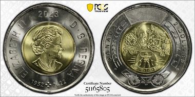 2023 $2 Nat'l Indigenous Peoples Day MS65