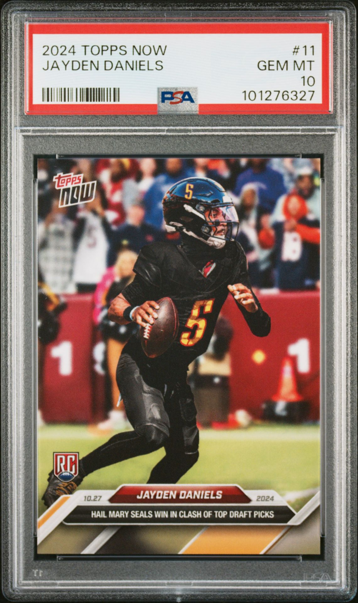 2024 Topps Now TOPPS NOW #11 Jayden Daniels front