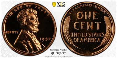 1937 1C PR66RD