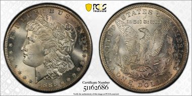 1886-S $1 MS66