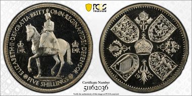 1953 Crown S-4136 Coronation PR65CAM