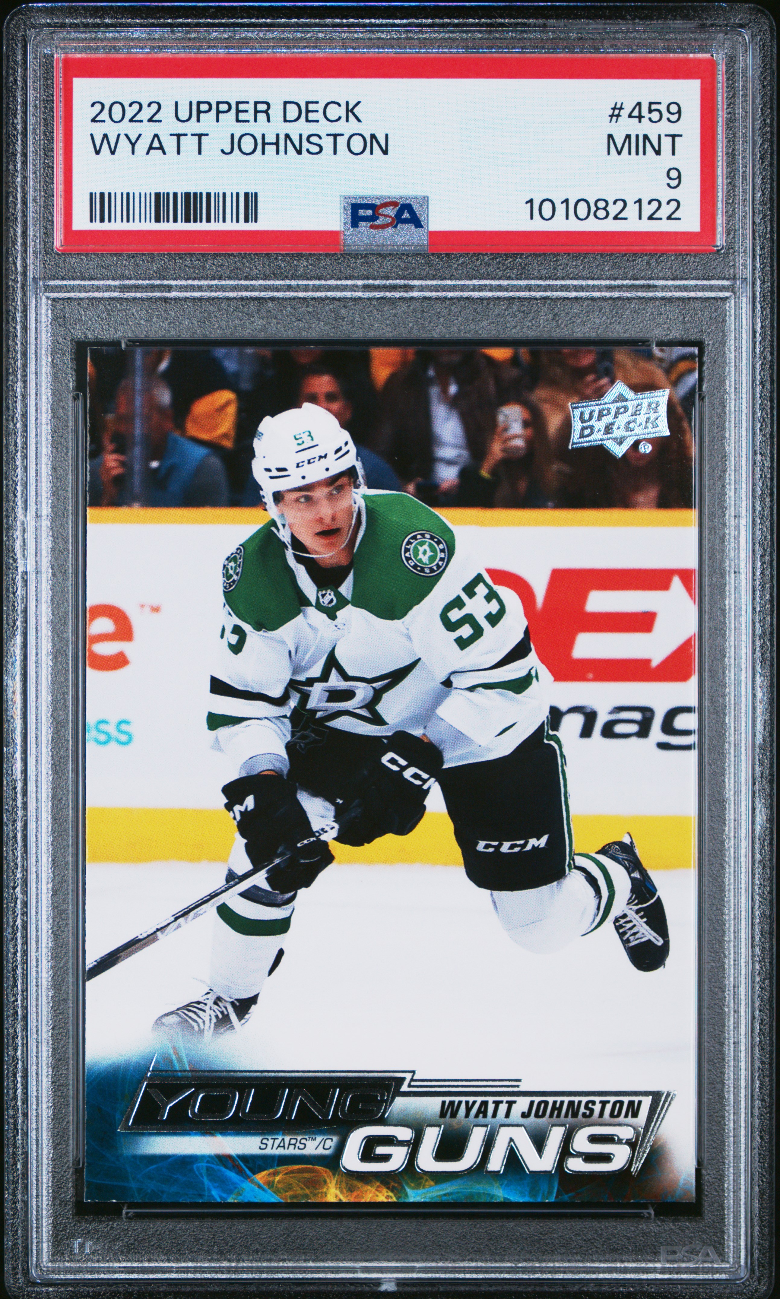 2022 Upper Deck Wyatt Johnston #459 Mint 9 front