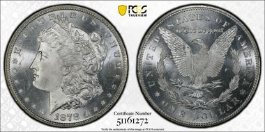 1878-CC $1 MS66