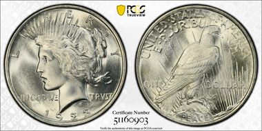 1923 $1 MS66+