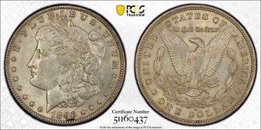 1896-O $1 AU55