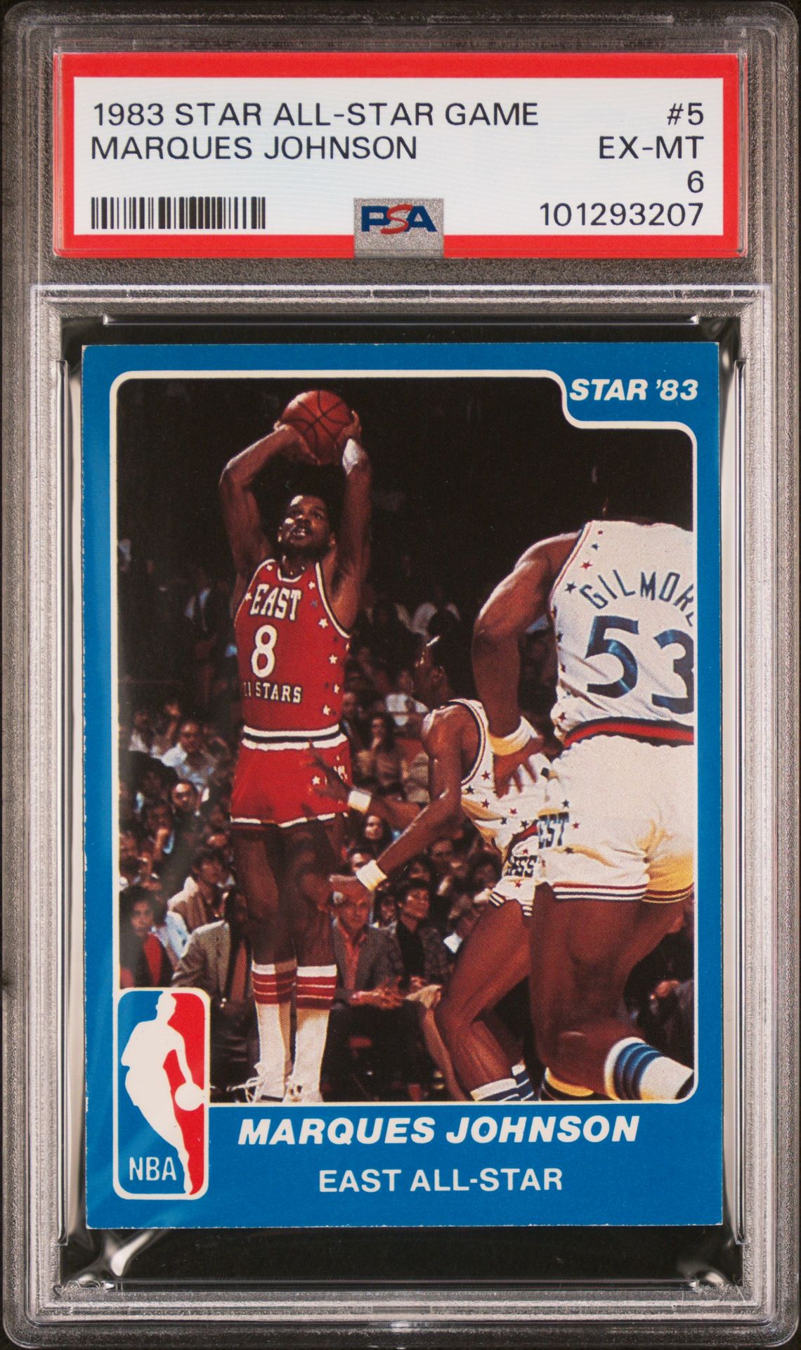 1983 STAR ALL-STAR GAME #5 Marques Johnson front