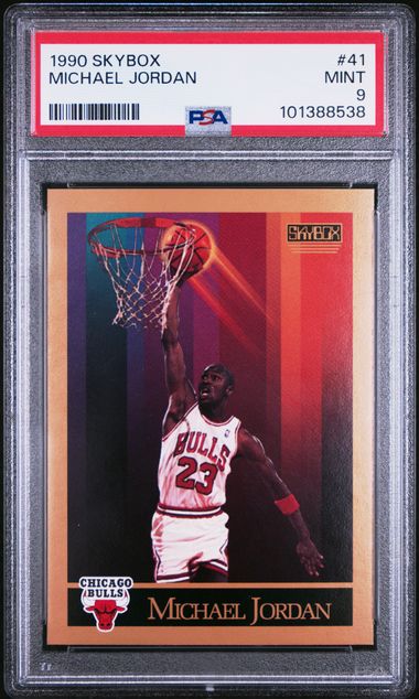 1990 Skybox Michael Jordan #41 Mint 9 front