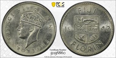 1942-S Florin AU58