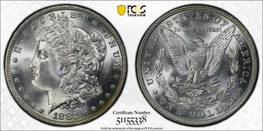 1882-O $1 MS66