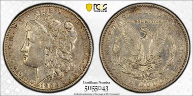 1900-S $1 XF45