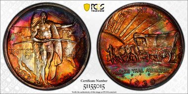 1939-S 50C Oregon MS68+