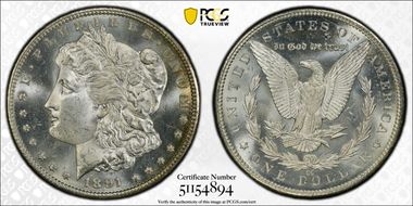 1891-CC $1 MS64