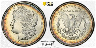 1886 $1 MS67