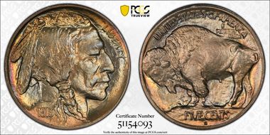 1913-S 5C Type 1 MS67