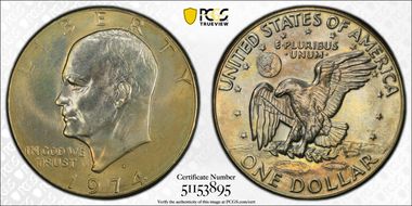 1974-D $1 MS66+ 