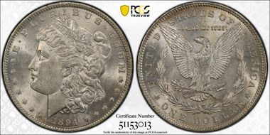 1894 $1 MS62