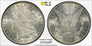 1882 $1 MS62