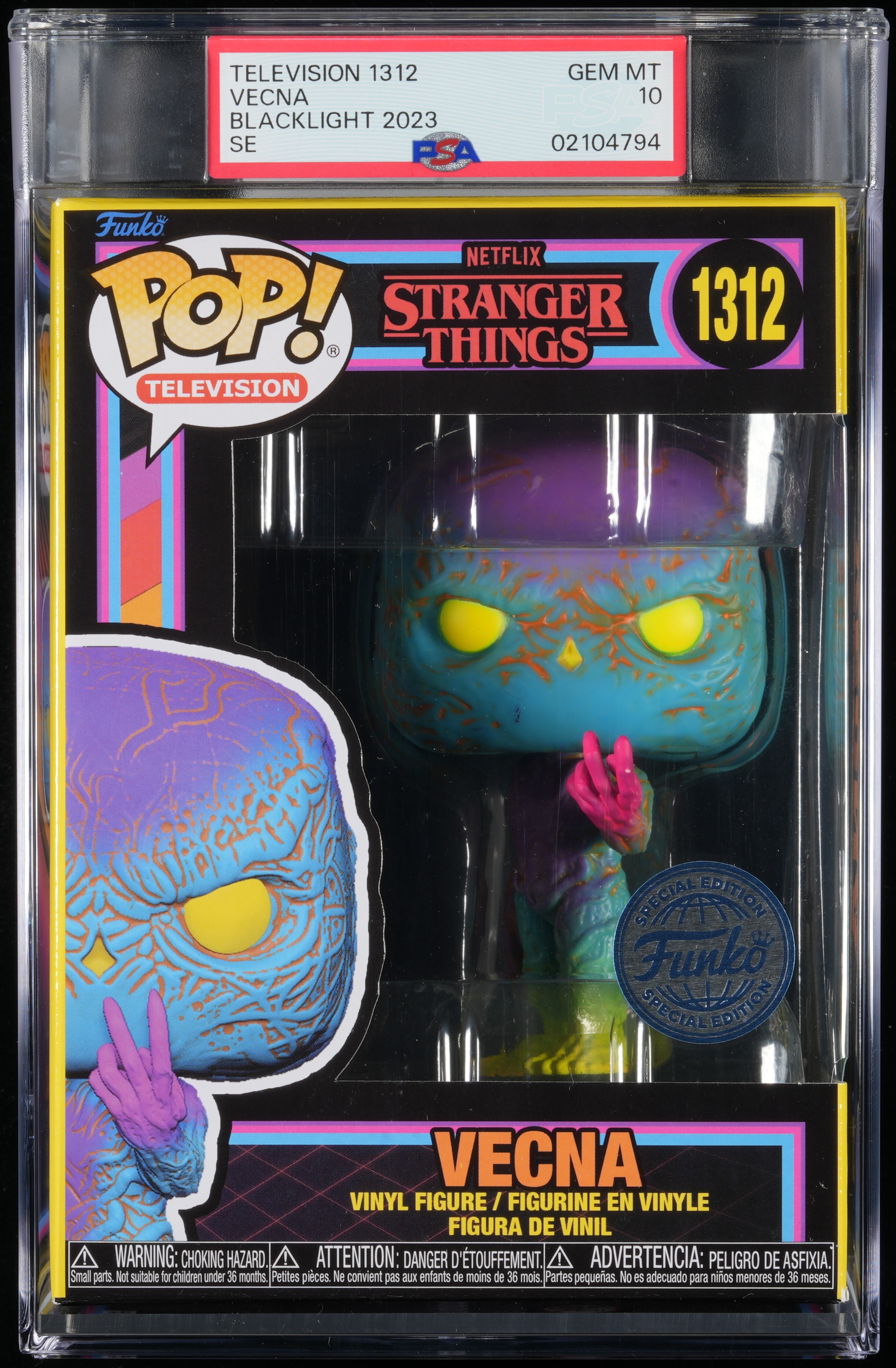 Television 1312 Vecna Blacklight 2023 Special Edition