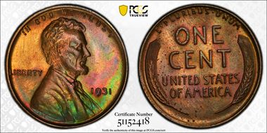 1931 1C MS64RB