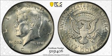 1967 50C DDO FS-102 MS64