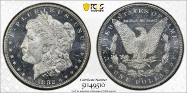 1882-CC $1 GSA Hoard MS64DMPL