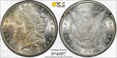 1885-CC $1 GSA Hoard MS64+