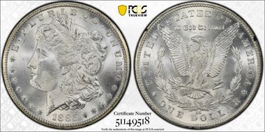 1885-CC $1 GSA Hoard MS65