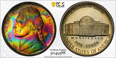 1994-S 5C PR68+ DCAM