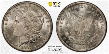 1881-CC $1 MS67