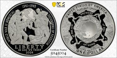 2024-P $1 Greatest Generation PR70DCAM