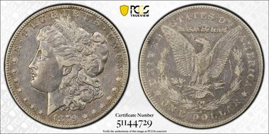 1879-S $1 Reverse of 1878 XF40