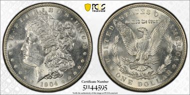 1904 $1 MS61