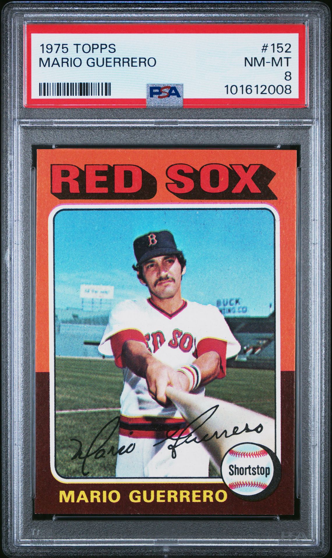 1975 Topps TOPPS Red #152 Mario Guerrero front