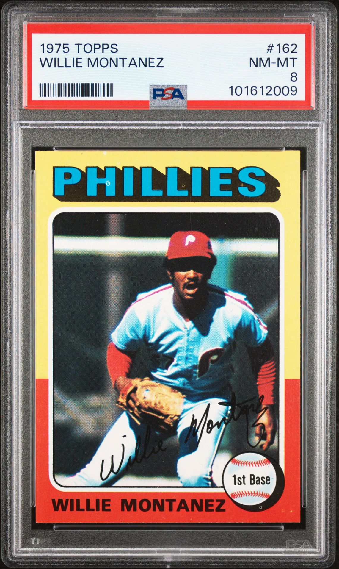 1975 Topps TOPPS #162 Willie Montanez front