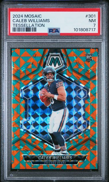 2024 Panini PANINI MOSAIC TESSELLATION #301 Caleb Williams front