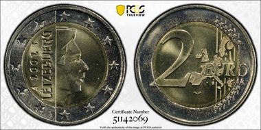 2002 € 2 MS66