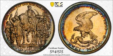 1913 2 Mk 100 Years J-109 PR65