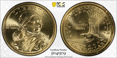 2001-P SAC$1 MS67